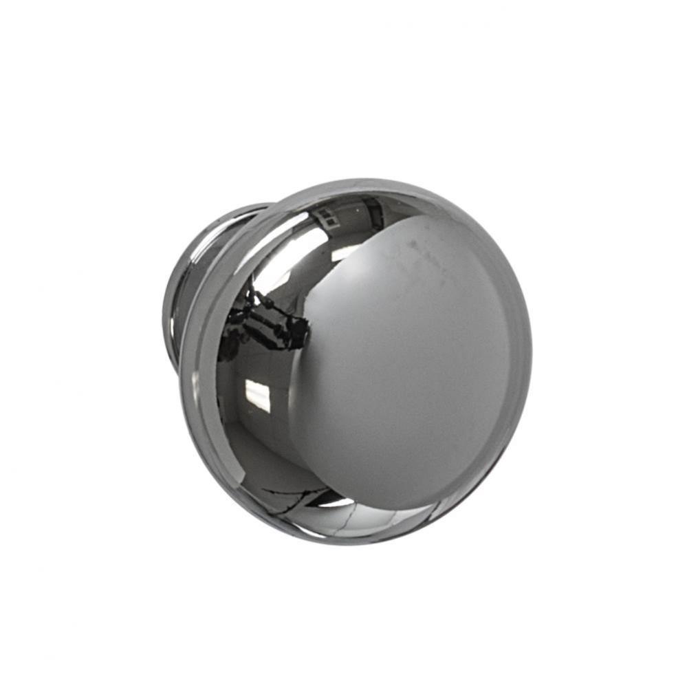 Knob Metal Pol Chr 101Me50 8-32 Dia 31Mm