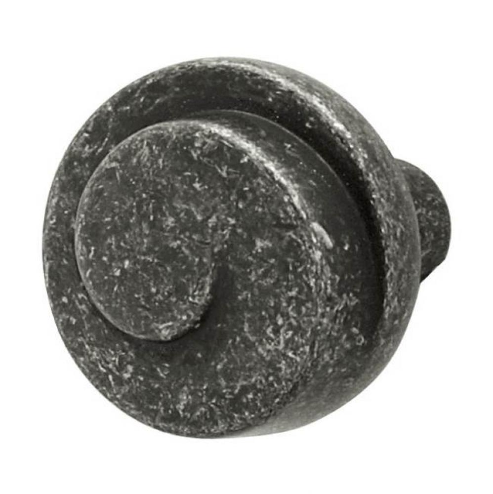 Knob Cirque Zn Ant Blk M4 Dia 30Mm