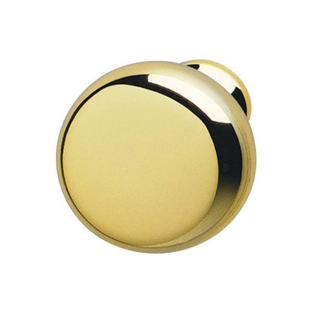 Knob Chelsea Zn Pol Brs 8/32 31mm