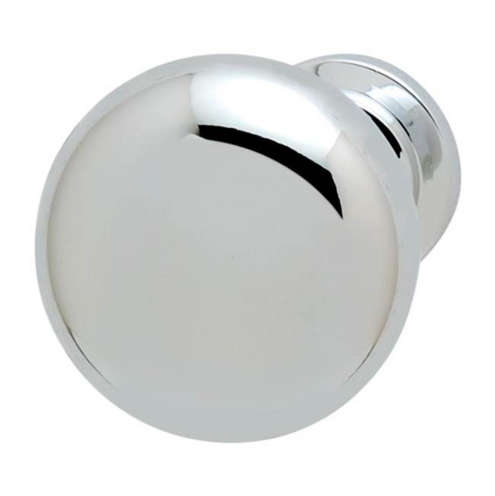 Knob Zinc Pol Chr 101Zn50 8-32 Dia 31Mm