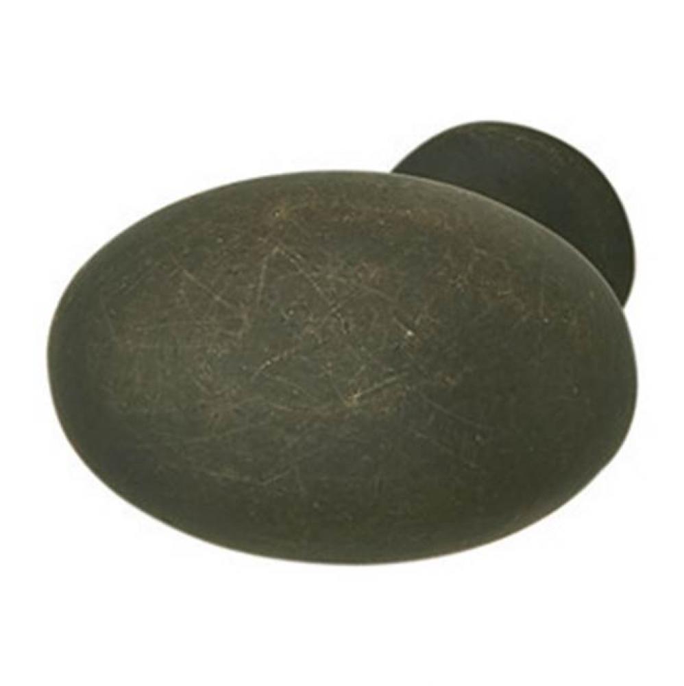 Knob Ovale Zn Orb M4 30 X 19mm