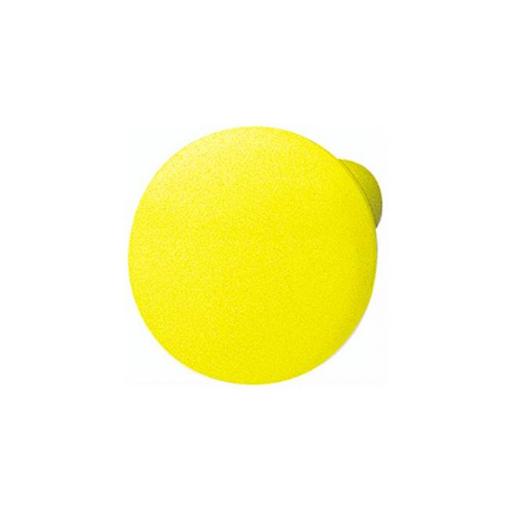 Knob Pl. Yellow 34X27Mm