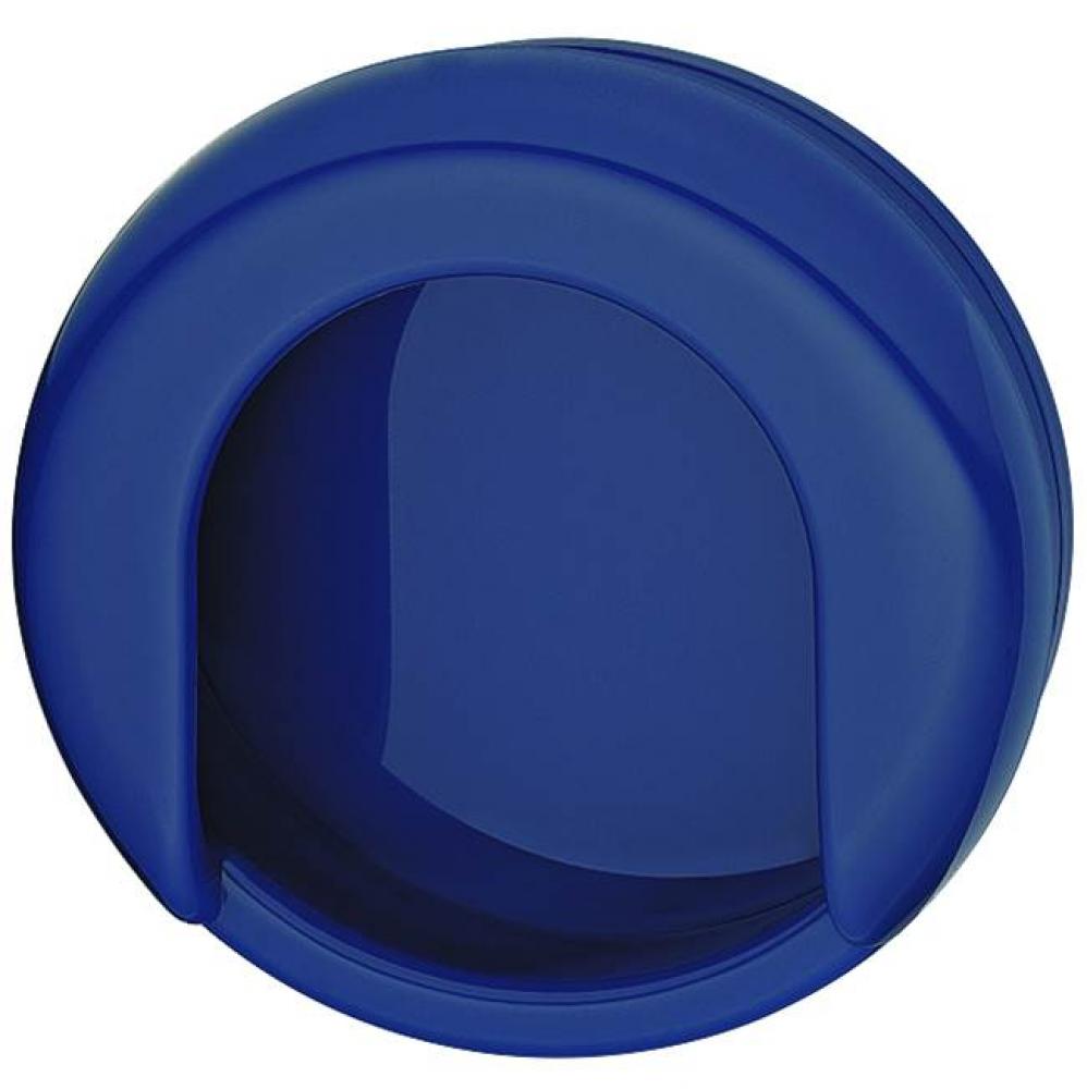 Recess Pull Pa Steel Blue Dia 75Mm