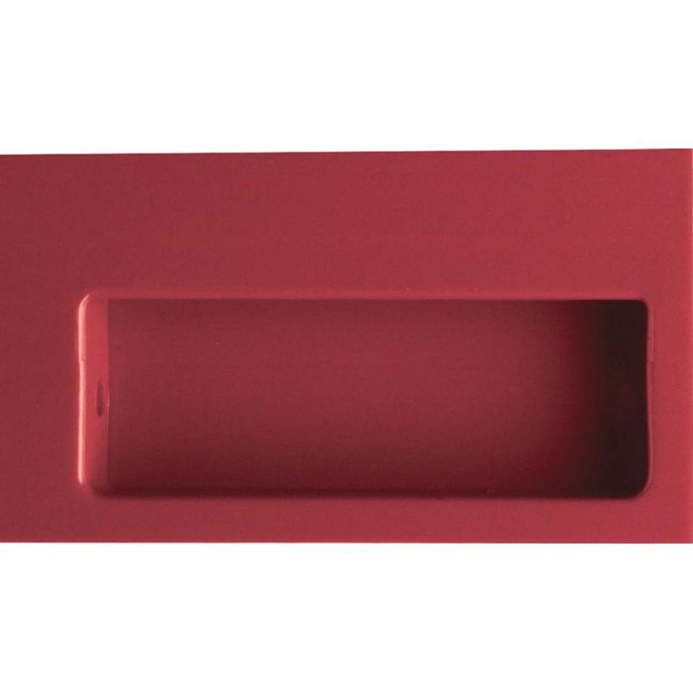 Flush Handle Pa Pure White 100X60Mm