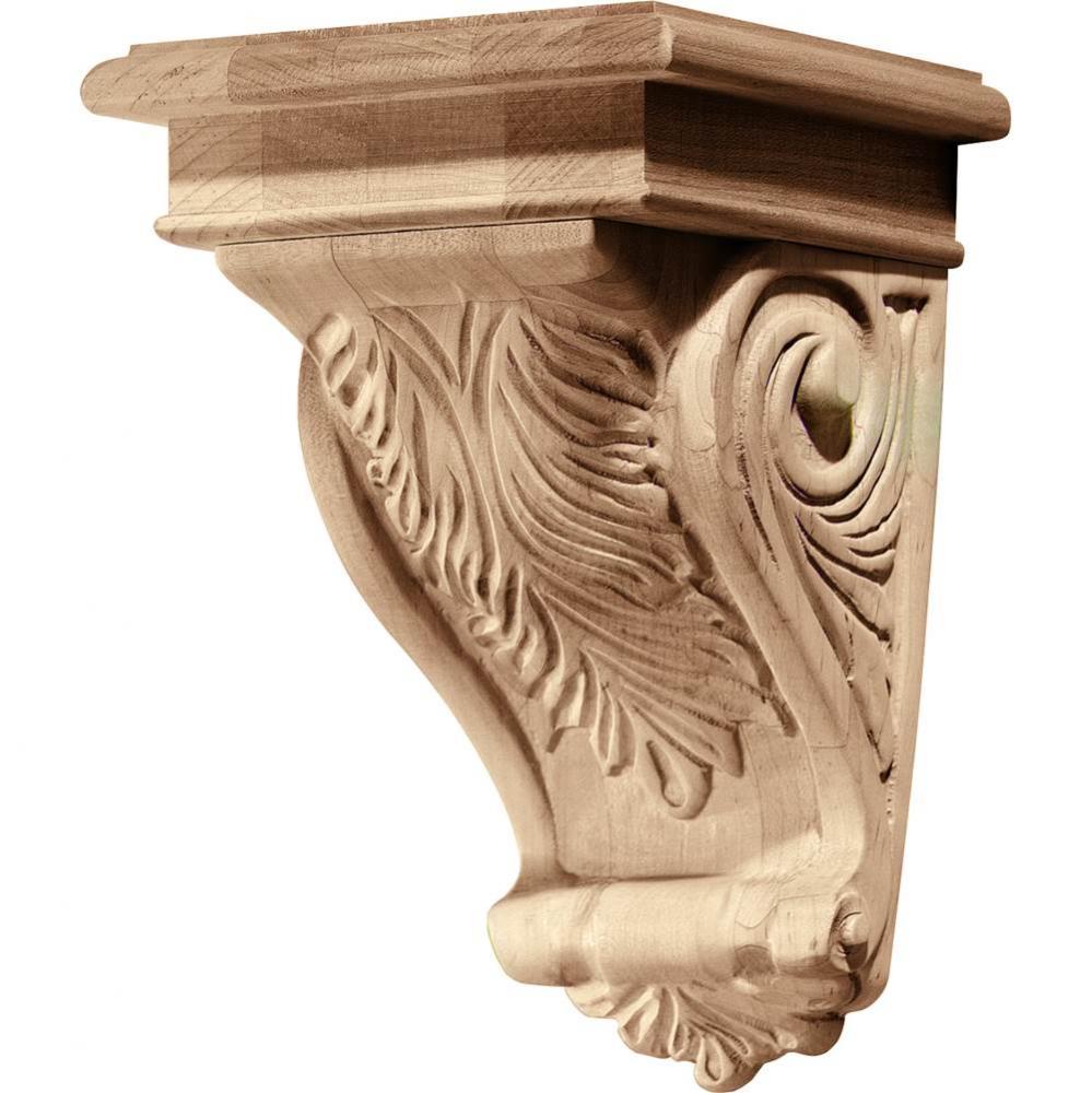 Corbel Acanthus Red Oak 5-3/4''X9