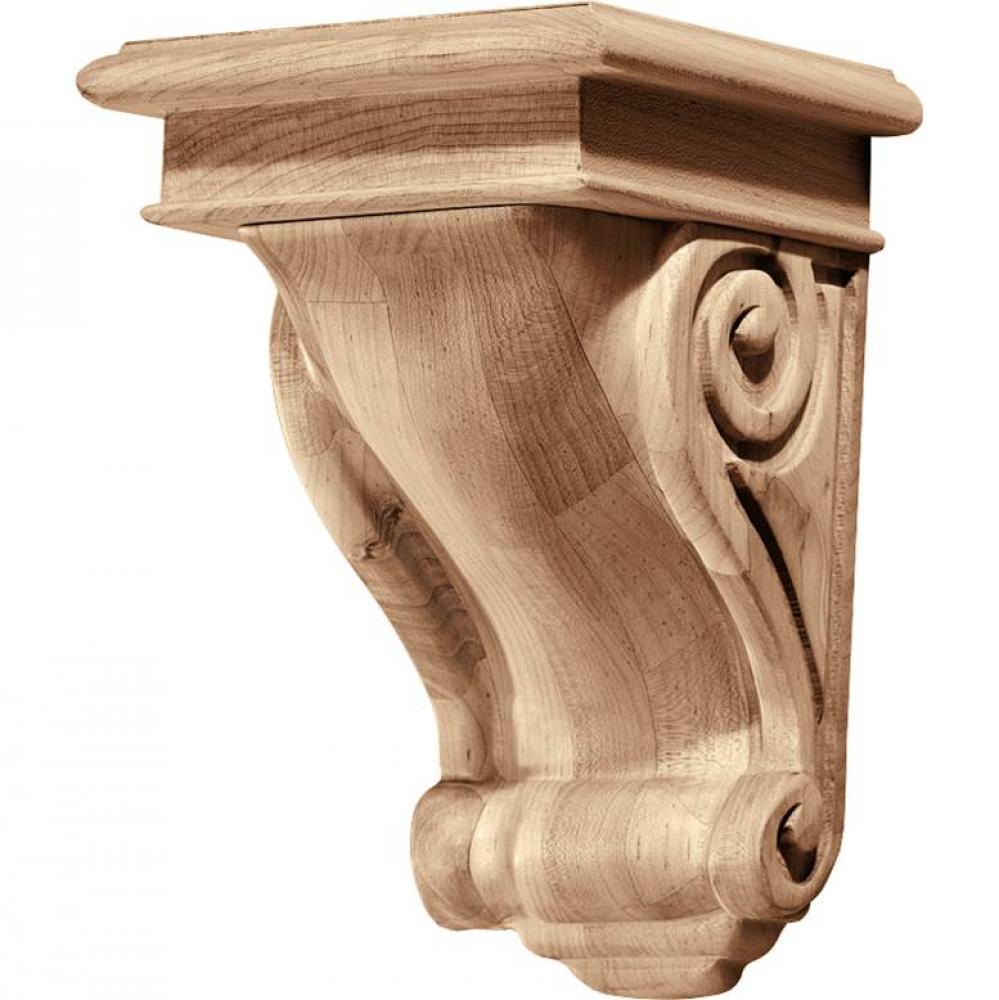 Corbel Rosette Red Oak 5-3/4''X9