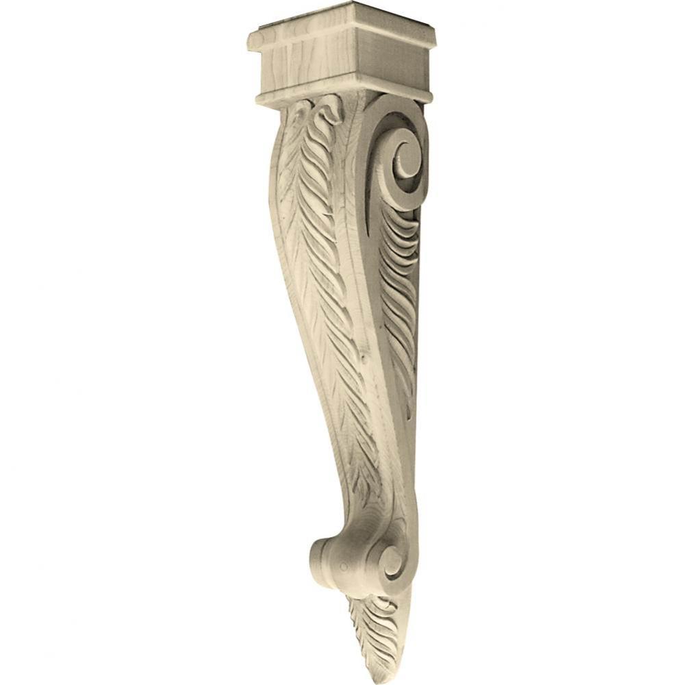 Corbel Acanthus Oak 5 1/4'' X 24