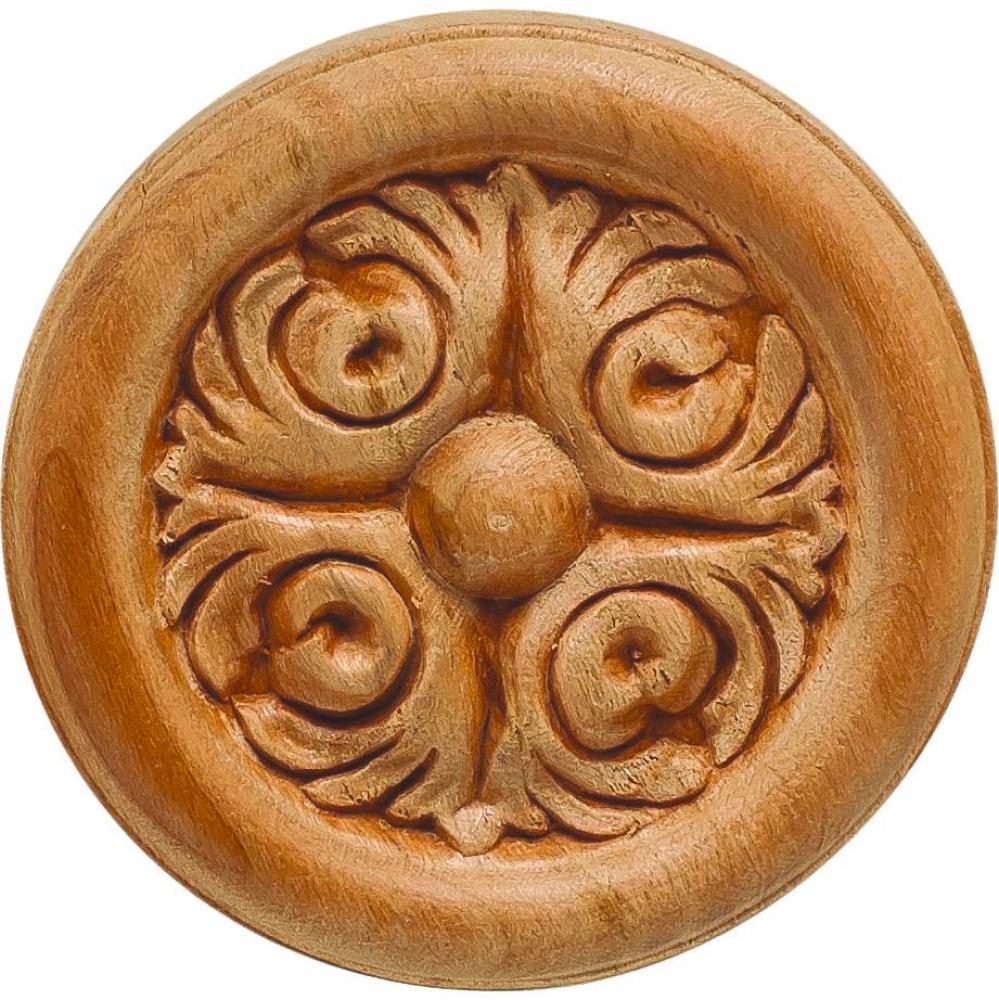 Crv Rose Acanthus Chy 2 1/8 X 3/8