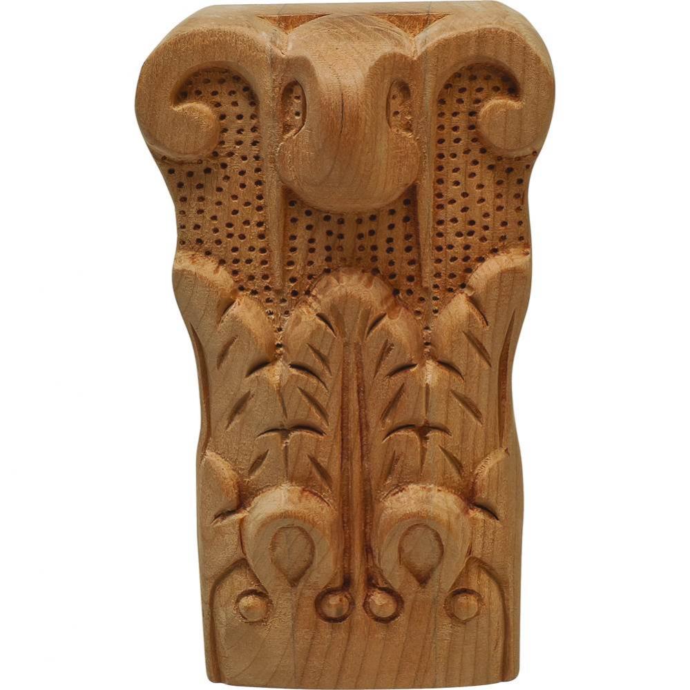 Crv.Orn.Acan.Cherry 2 15/16 X 5 X 1 1/2