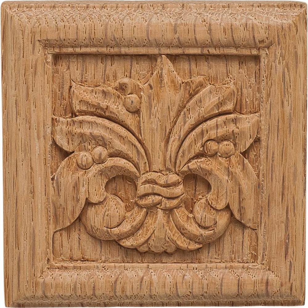 Crv Orn Chateau Oak 2 7/8 X 2 7/8