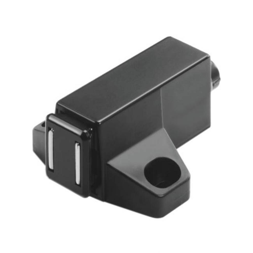 Push Latch Magn Pl Blk 40X42mm