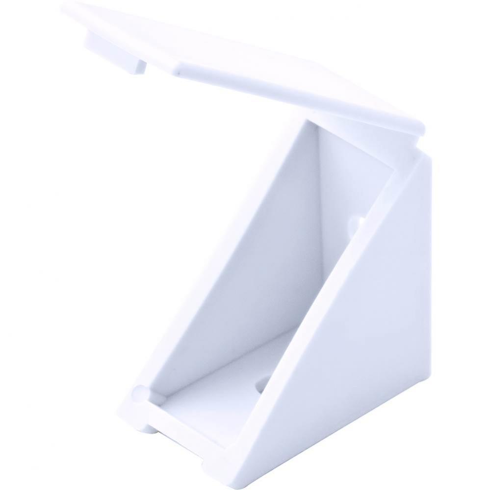 Angle Bracket Wh W/C.Cap 19X34X34Mm