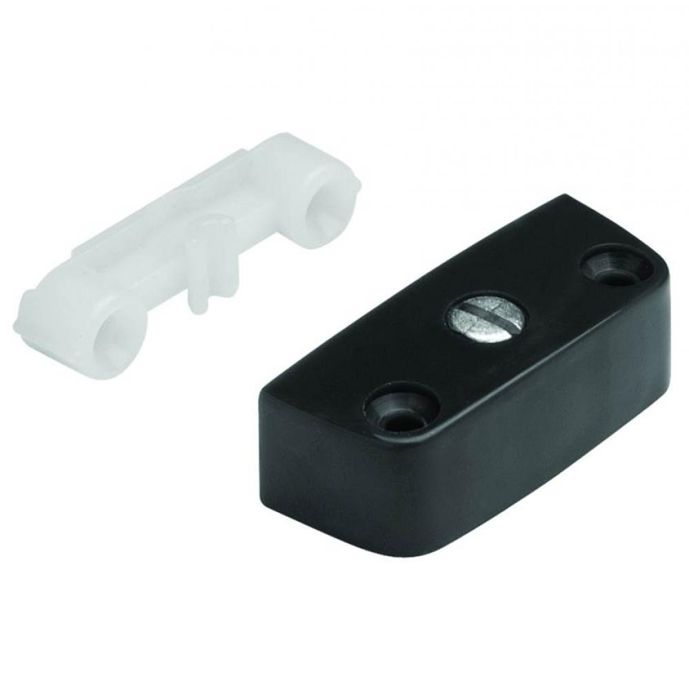 Surface Conn Screw-On Pl Wh