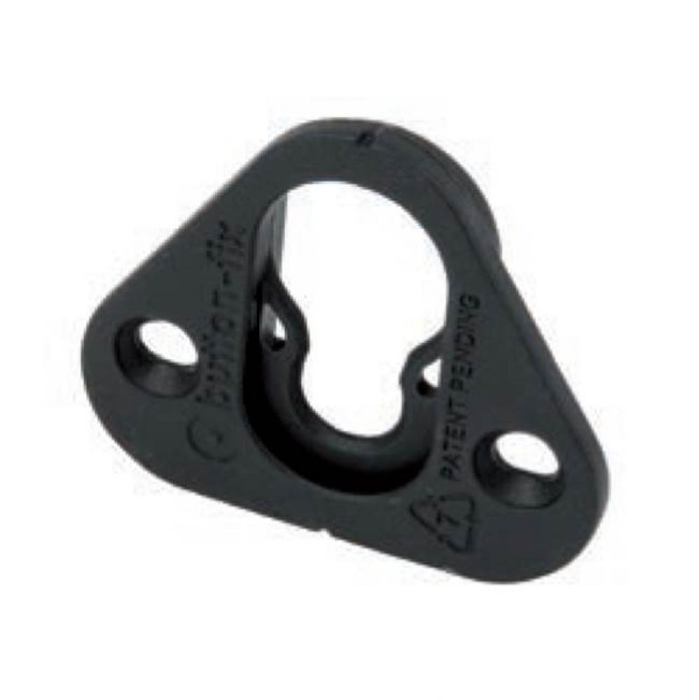 Button-Fix Type 1 Pl Scr Mnt Blk