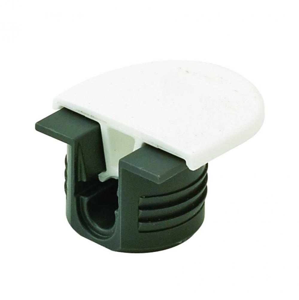 Rafix W/ Sliding Ccap Pl Wh 19Mm