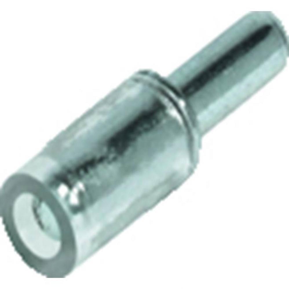 Glass Shelf Supp St Galv 3Mm W/Sleeve