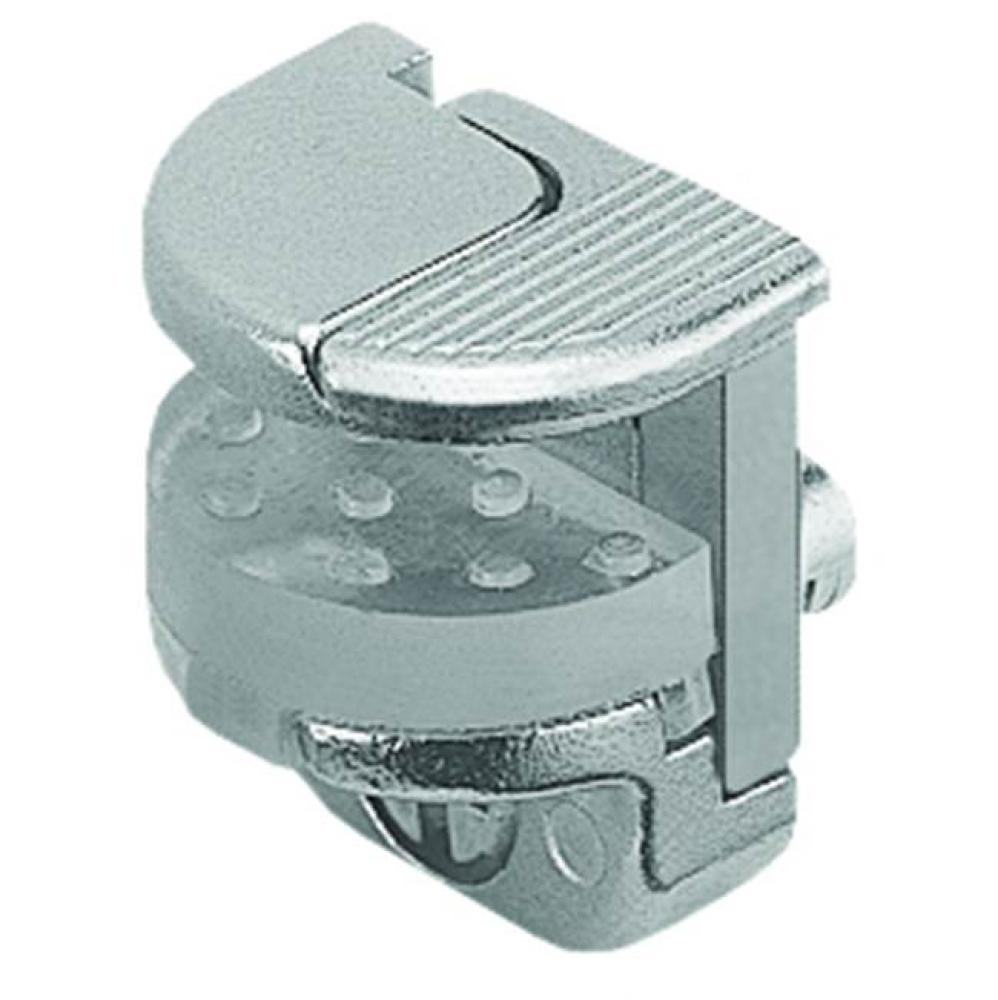 Glass Shelf Supp 6-10Mm W/Pin Zn Nip