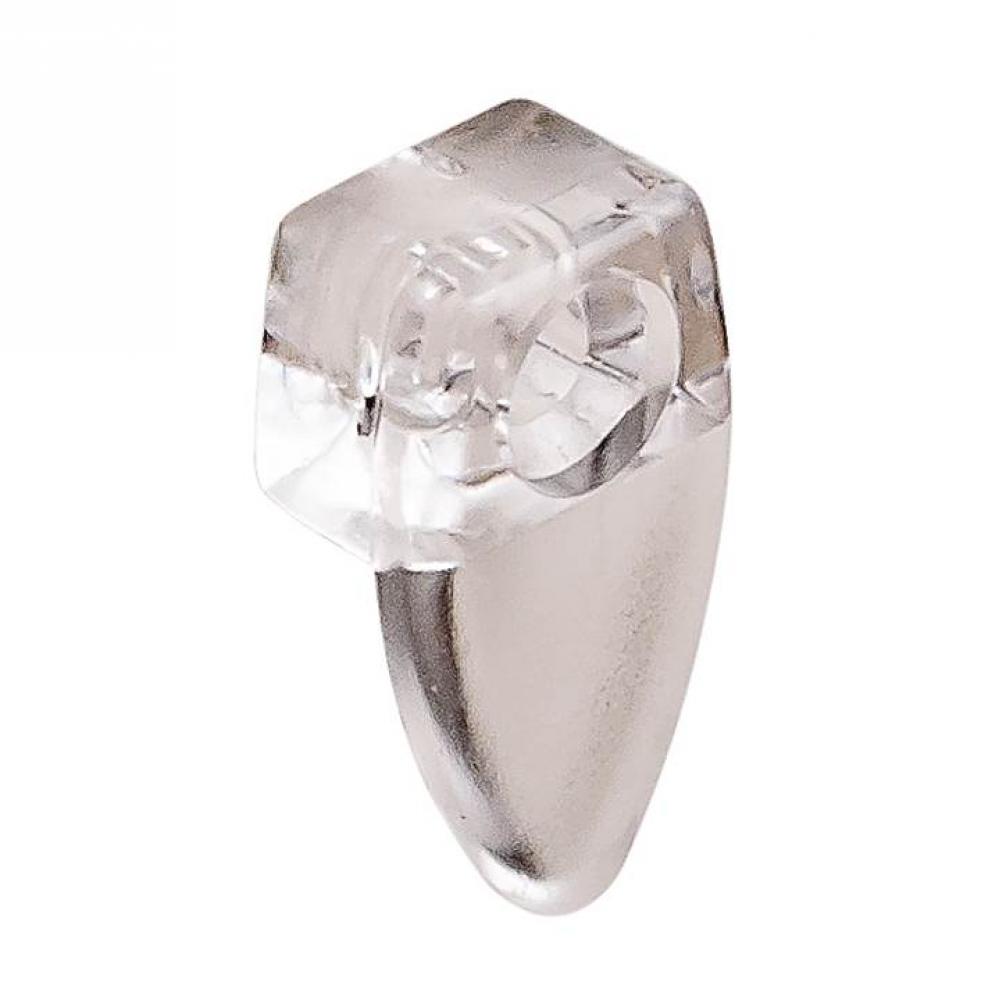 Mirror Clip Oval Pl Trans