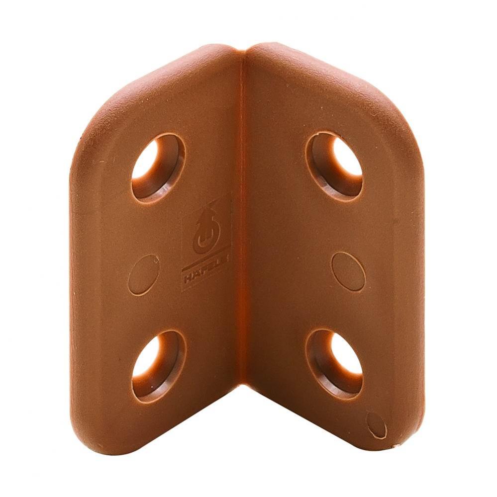Hinge Pl. Brown 40X40Mm