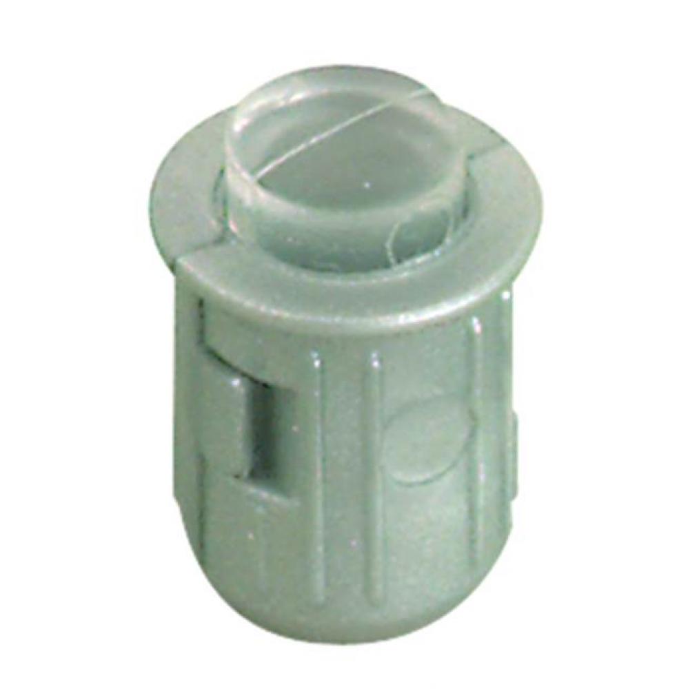 Door Stop Pl.Silver/Transparent