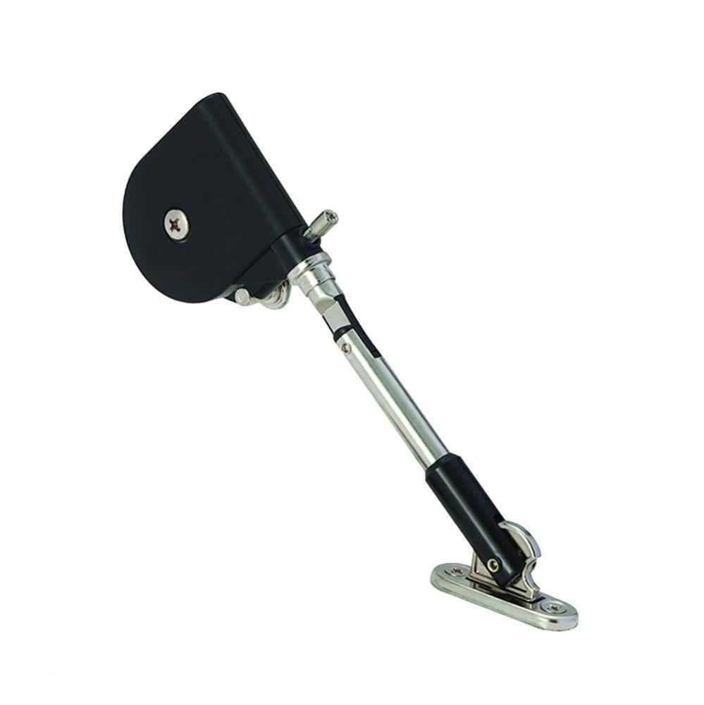 Flap Stay Short Arm St Nip Pl Blk