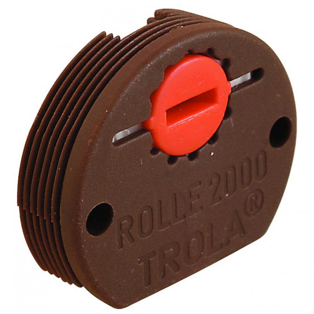 Roller W/Adj.St.Spindle Pl.Brown