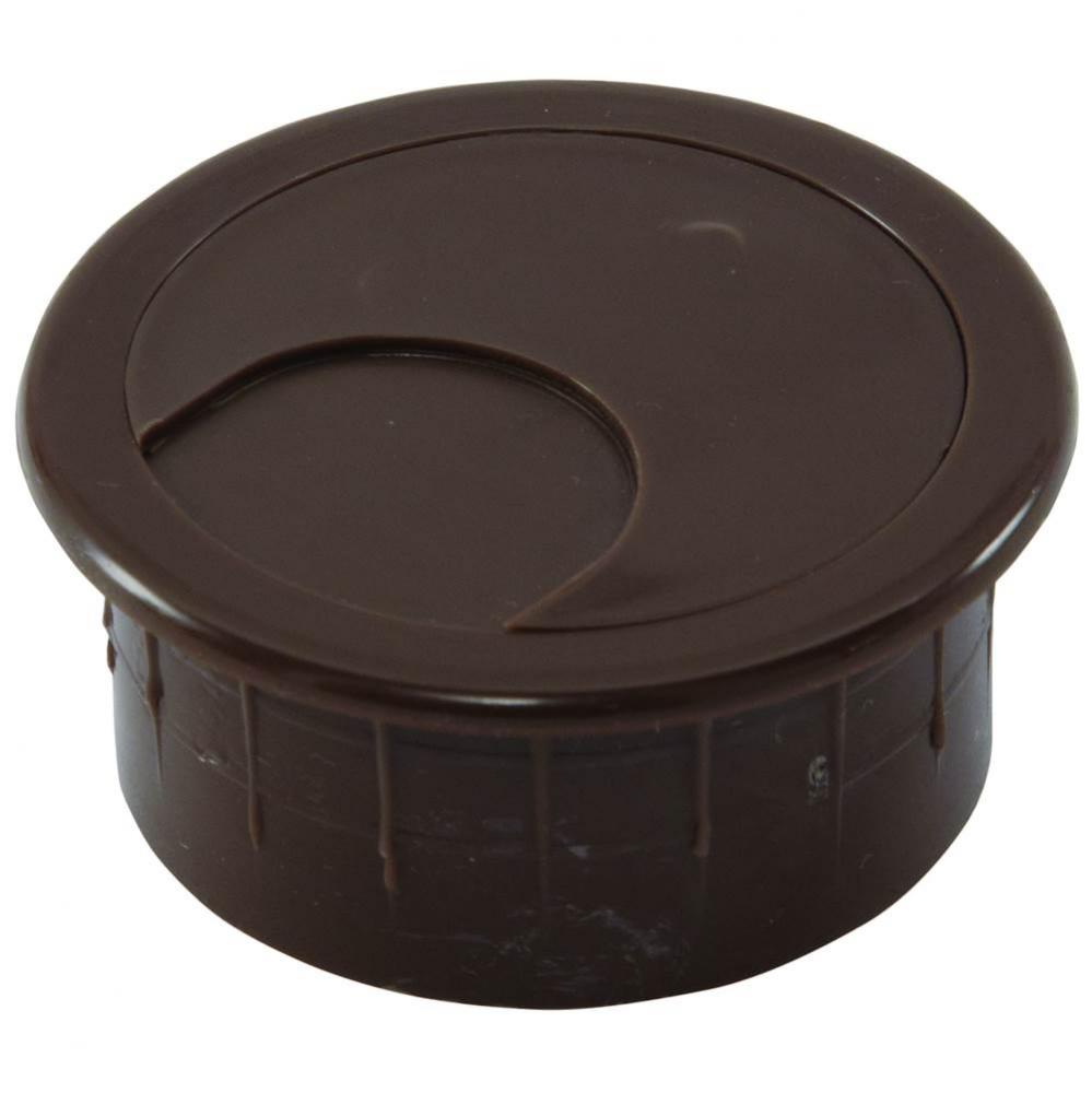 Cable Grommet 2-Pc Pl Brn  47Mm