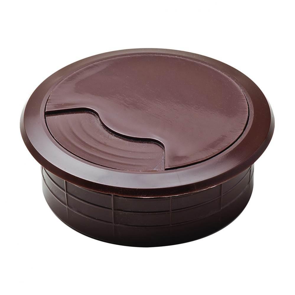 Cable Grommet 2-Pc Pl Brn 60Mm