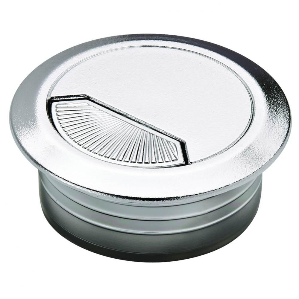 Cable Grommet 2-Pc Pl Chr Matt 50Mm