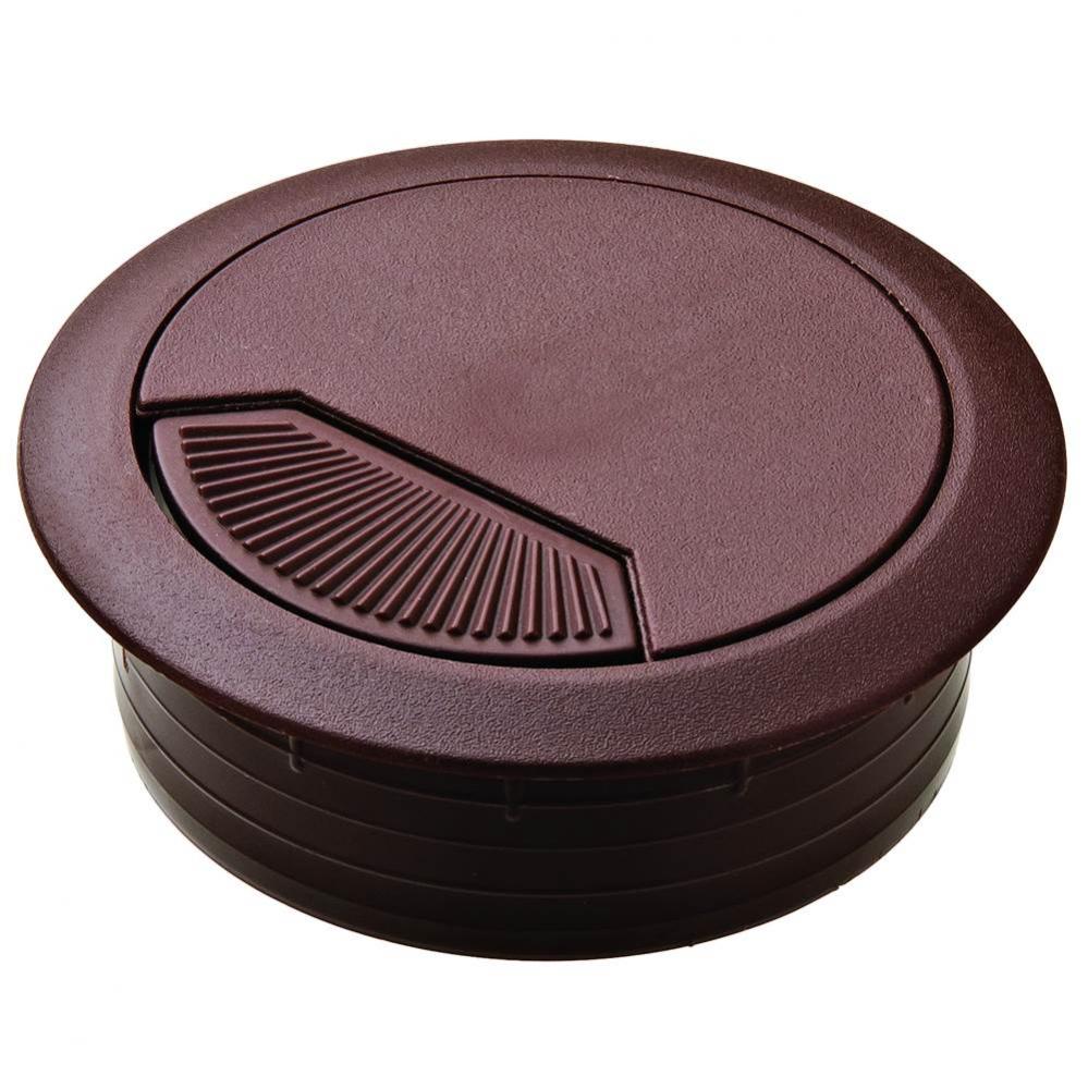 Cable Grommet 2-Pc Pl Brn 60Mm