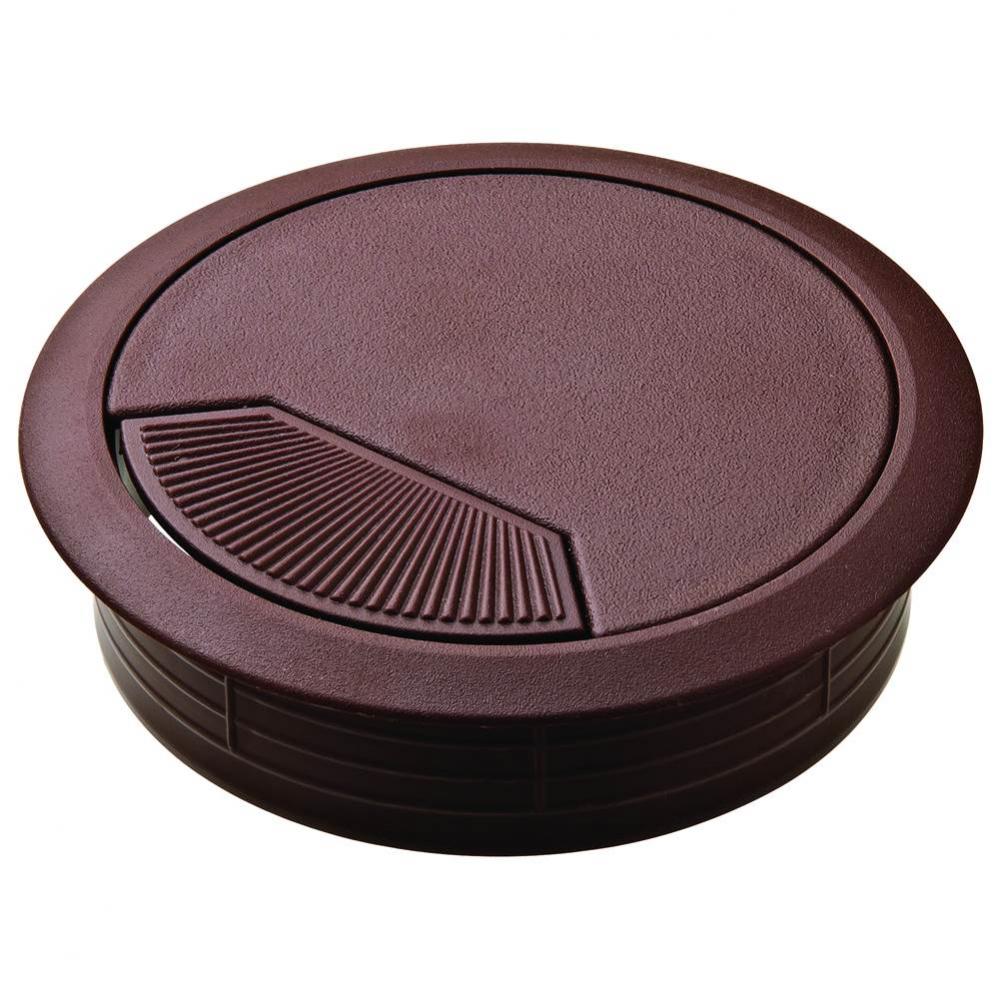 Cable Grommet 2-Pc Pl Brn 80Mm