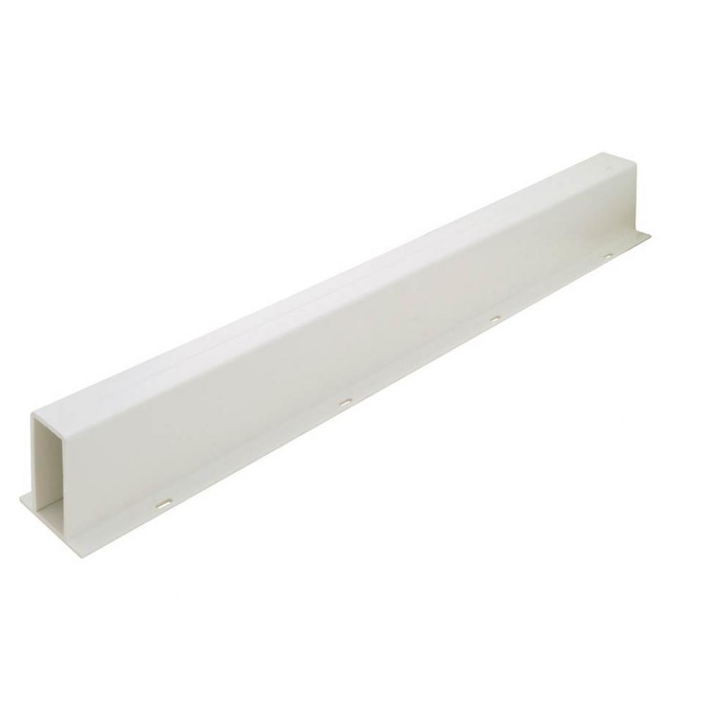 Roll-Out Tray Adj 20 1/8''Ctr Prt Supp Wh