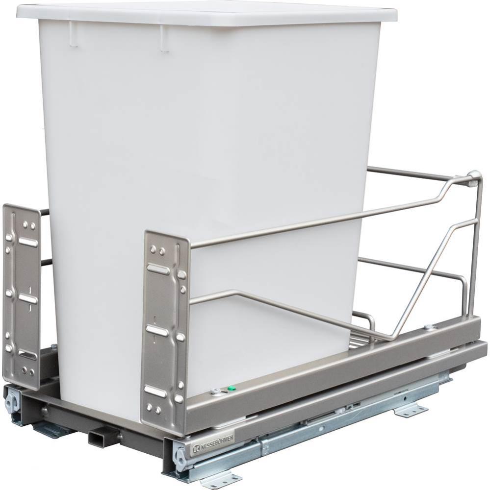 Kesse Single Trash Chrome White 36