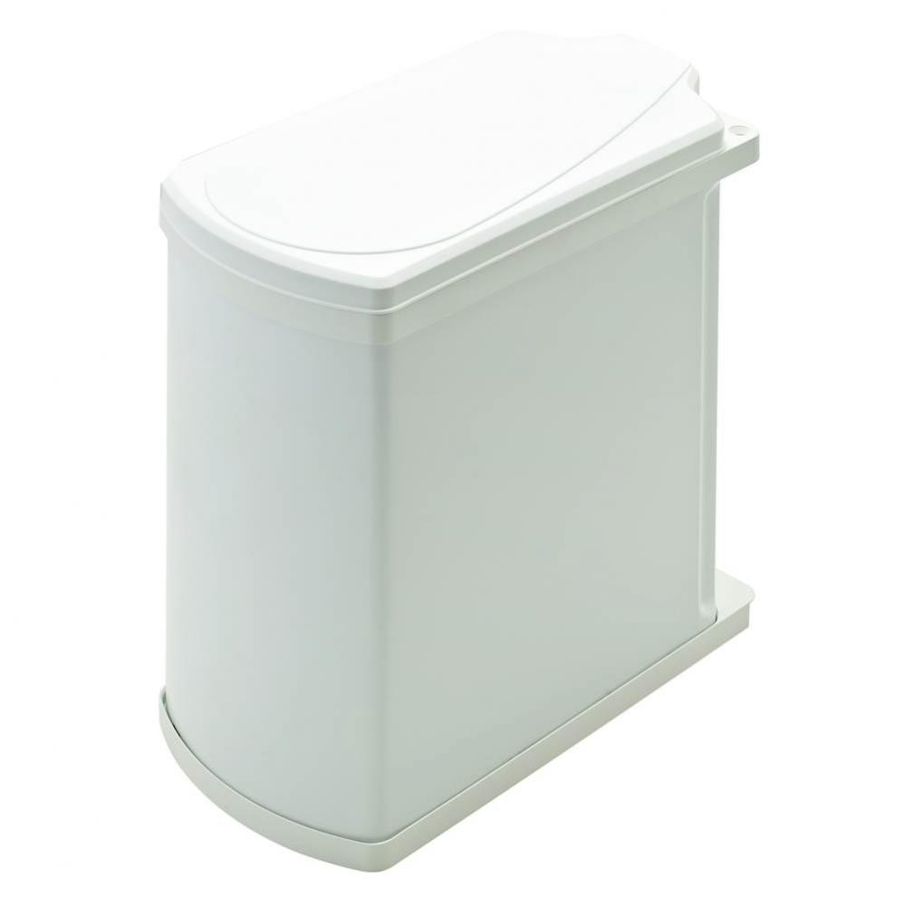 Uno Trash Can Hinged St.Wh.18L