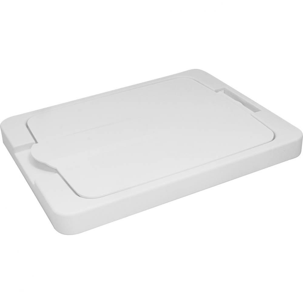 Trash Can Lid For 36 Or 52Qt Pl White
