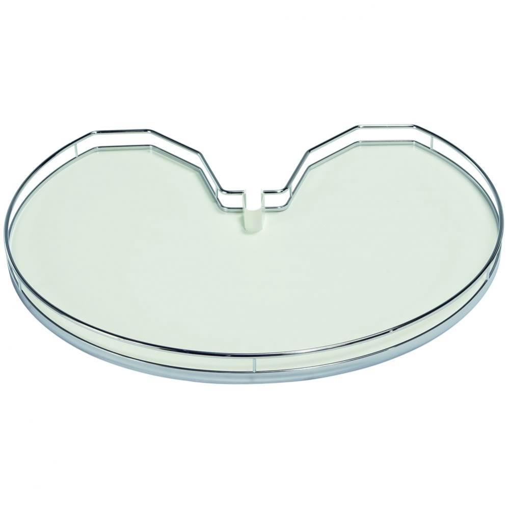 Baskt Arena Plus 3/4 Rnd Chr/Wh Dia810Mm