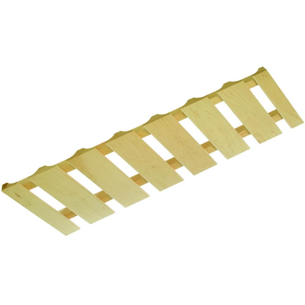 Stemware Rack Maple 18'' X 12'' X 1.5