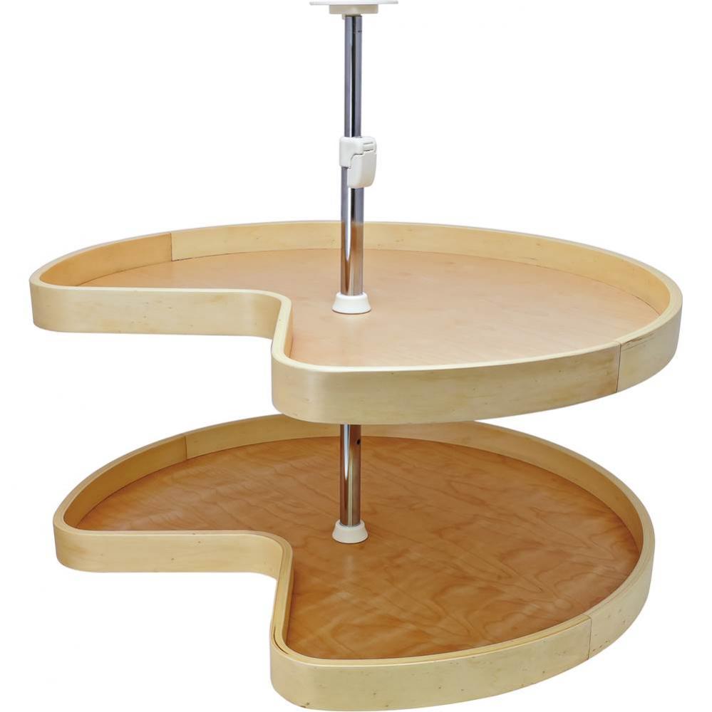 Rvol Kidney Tray Brch 28''Diax2''W/Ple Kit