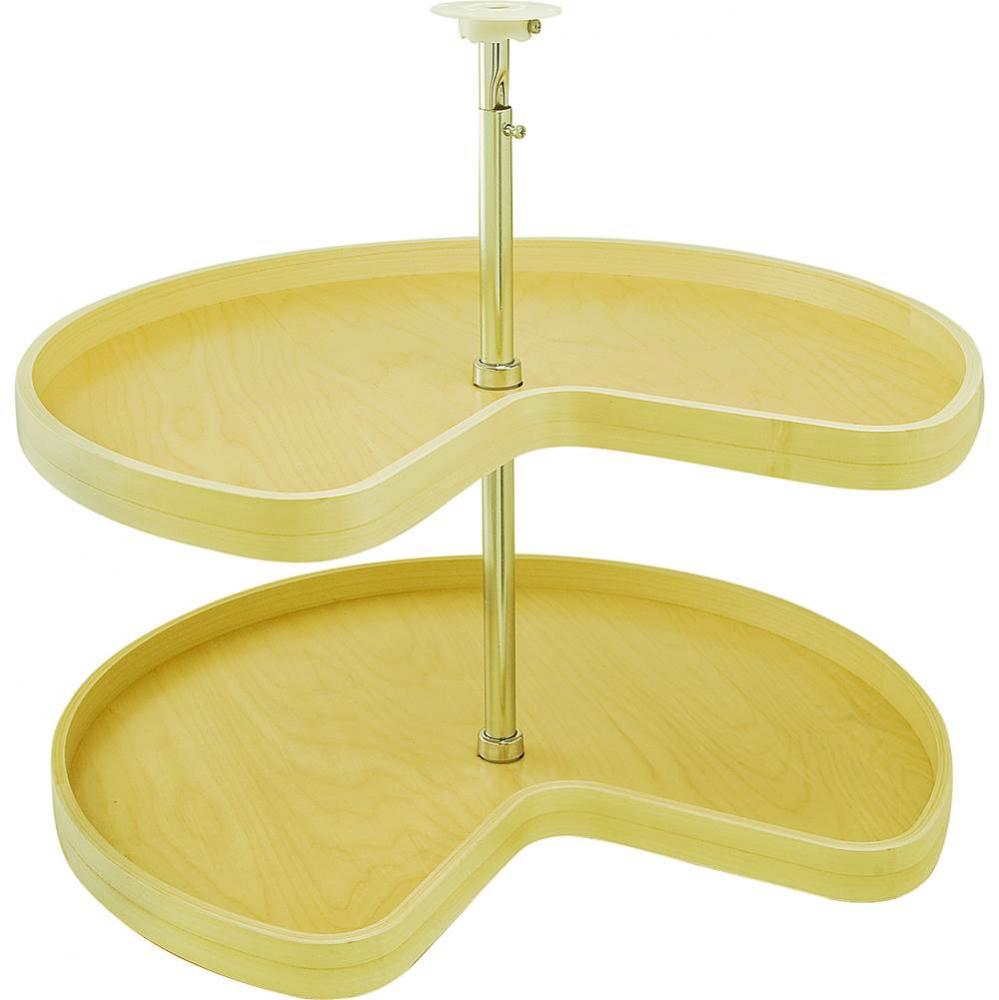 Rvol Kidney Tray Brch 24''Diax2''W/Ple Kit