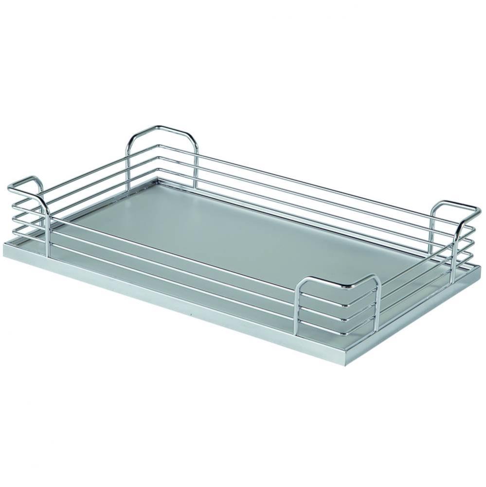 Tray Arena Chr/Gr 18 1/2X11 5/8X3 1/2