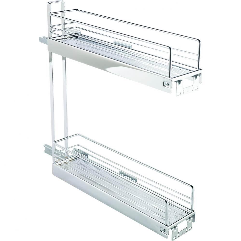 Base Pull-Out 2 Tier Chr Rt W/Sftstp