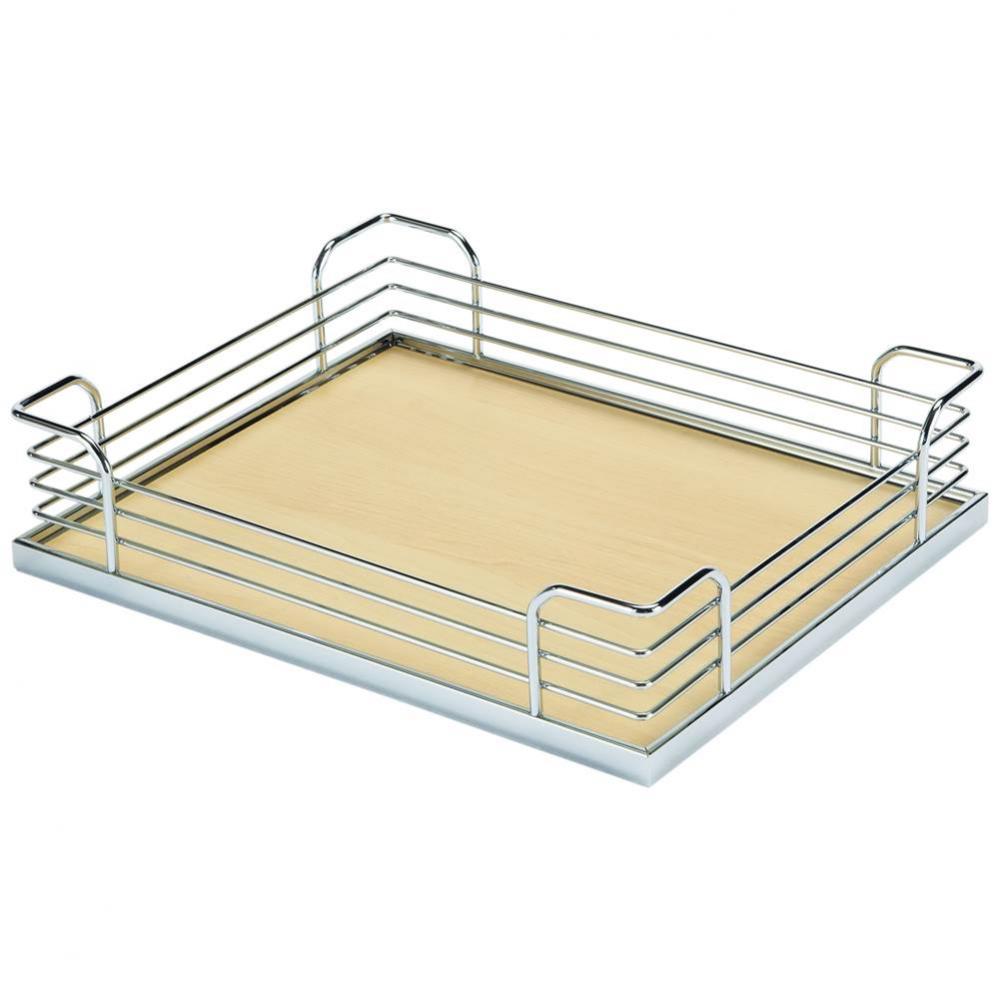 Tray Set Arena Chr/Mpl 14 7/8''X12X3 1/2