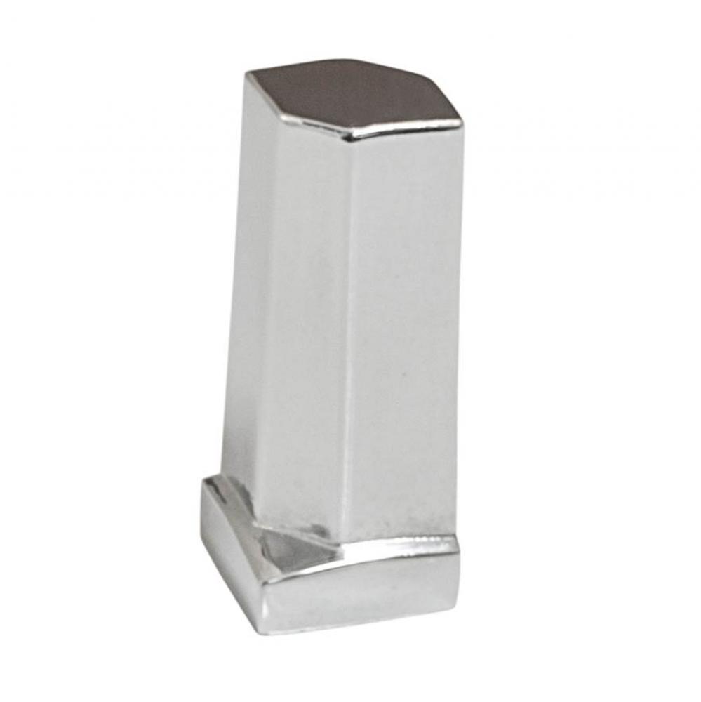 Syn Elite Shoe Fence Crn Post Alu Chr