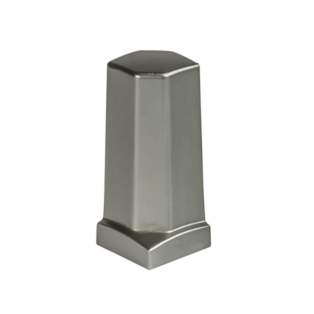 Syn Elite Shoe Fence Crn Post Alu Sl/Gr