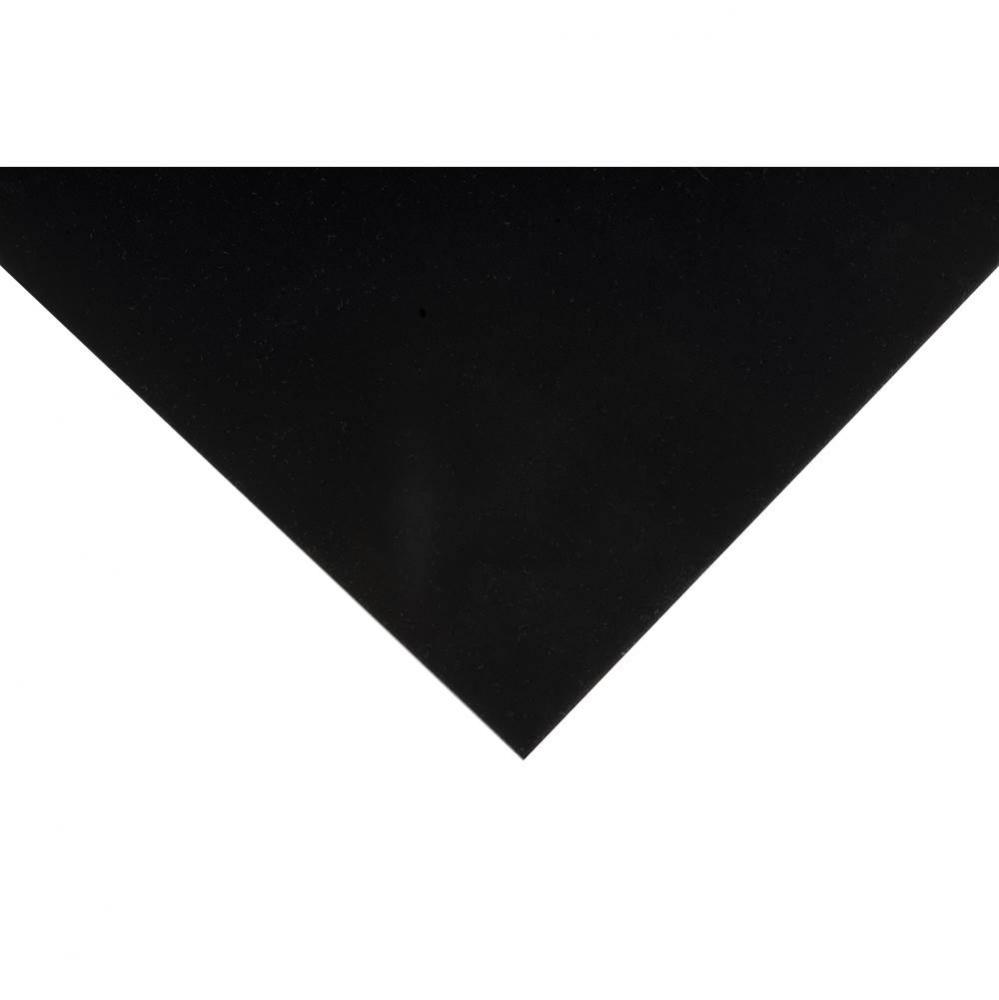 Mat Non-Slip Flock Black 590 X 1170Mm