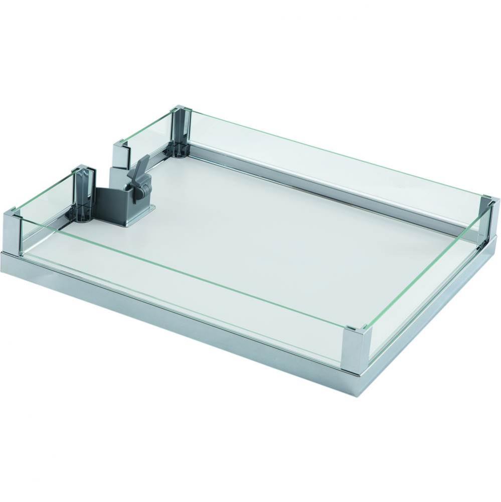 Lavido Sgl Tray Chr Wh 45Er/15 3/4