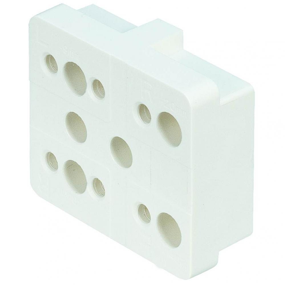 Spacer Block Matrix Box P Wh.