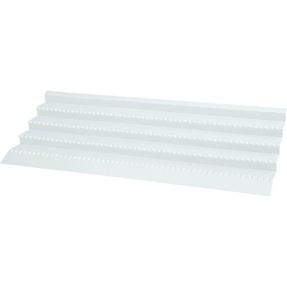 Spice Rack 4-Row Pl.Wh.1300X550Mm