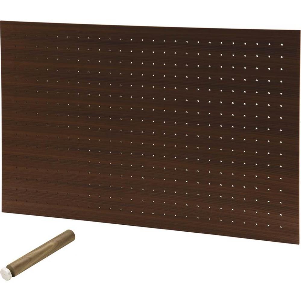 Fineline Pegbrd Kit Post Waln 864X559mm