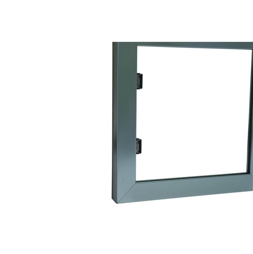 Frame Profile Alu Sta St 21X23Mm 2.5M